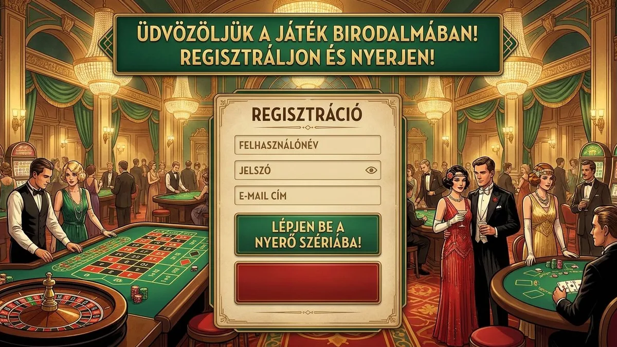 Bónuszos regisztráció